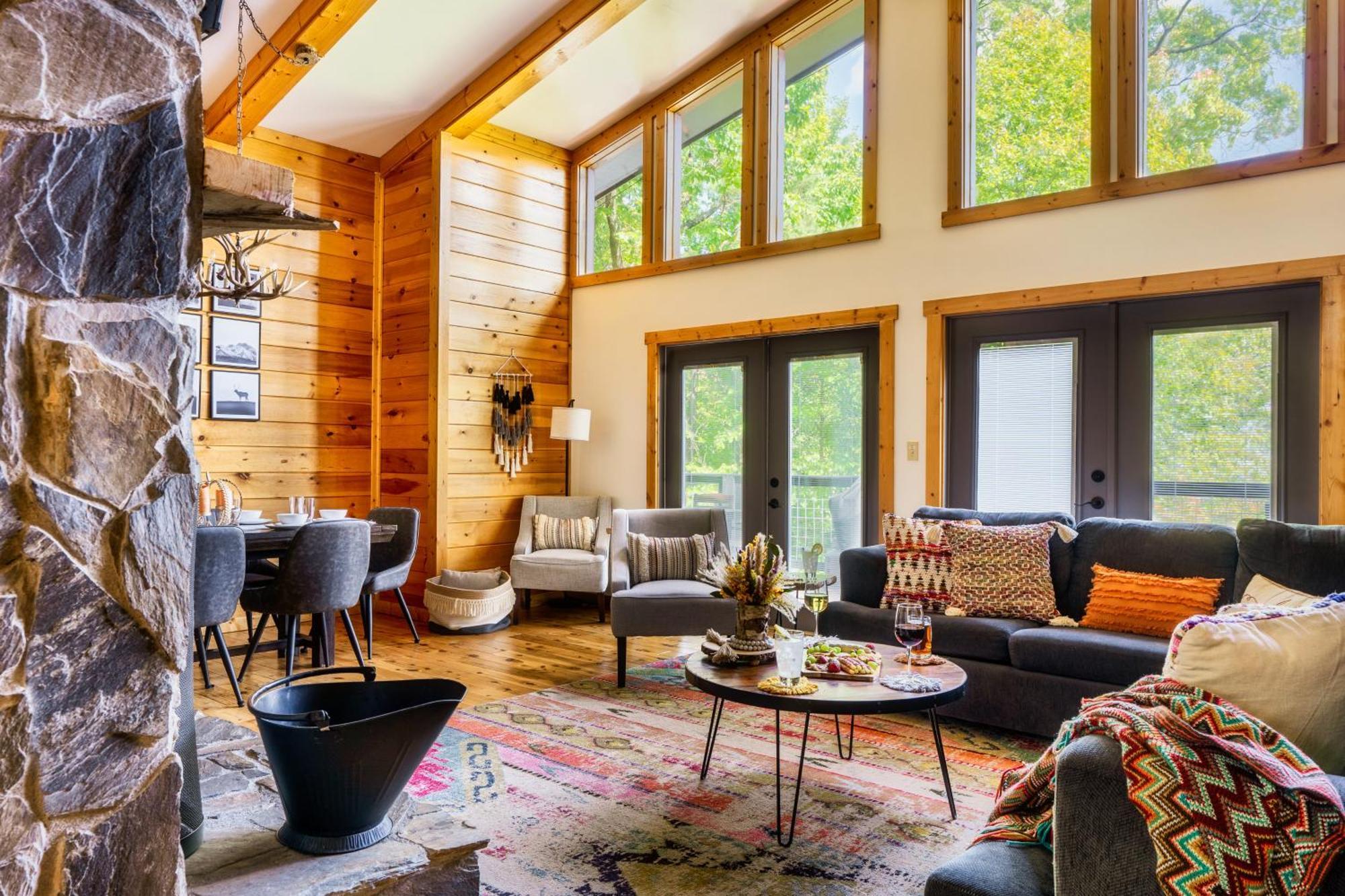 3-MasterSuites-GorgeousViews-GameRm-HotTub-Gburg7min-Ober5min-Bears! Gatlinburg Exterior foto